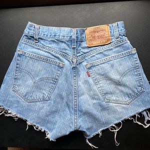 Levi’s 505 jean shorts
